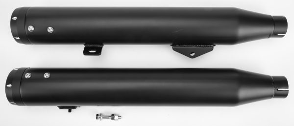 3 1/4 inch, 3 1/4″ Signature Slip On Black W/Black Tip Dyna | Freedom Performance | Increased Power &#038; Crisp Throttle Response | Fits 2008-2017 Harley-Davidson FXDF &#038; FXDWG | Slip On Exhaust, Knobtown Cycle