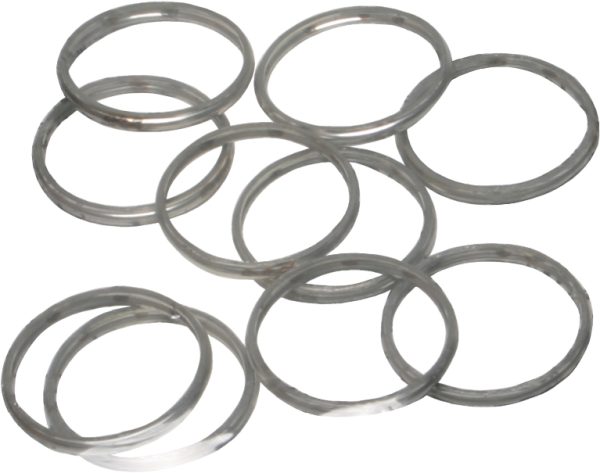 Performance, Cometic Performance Exhaust Gasket Twin Cam 10/Pk for Harley Davidson FLH, FLST, FXR, FXD, XL &#8211; 191070017934, Knobtown Cycle