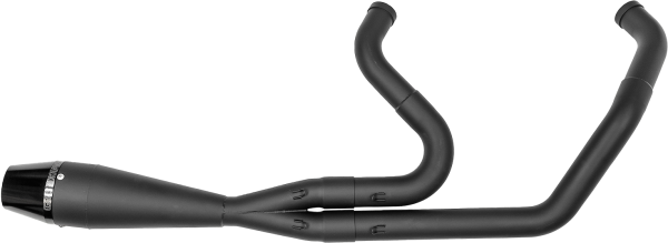 2 into 1 Exhaust, SAWICKI 2in1 M8 Softail Shorty Pipe Black | Performance Exhaust for Harley Davidson Softail | Made in USA | Limited Lifetime Warranty | Fits 2018-2021 Models | 2 into 1 Exhaust, Knobtown Cycle