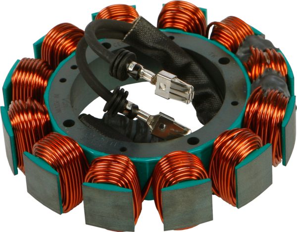Stator, Cycle Electric Stator FLH/FLT 97 98 for Harley Davidson FLHR Road King, FLHTC Electra Glide, FLTR Road Glide &#8211; Insulation up to 600°F, Improved Low Speed Output &#8211; 165.49, Knobtown Cycle