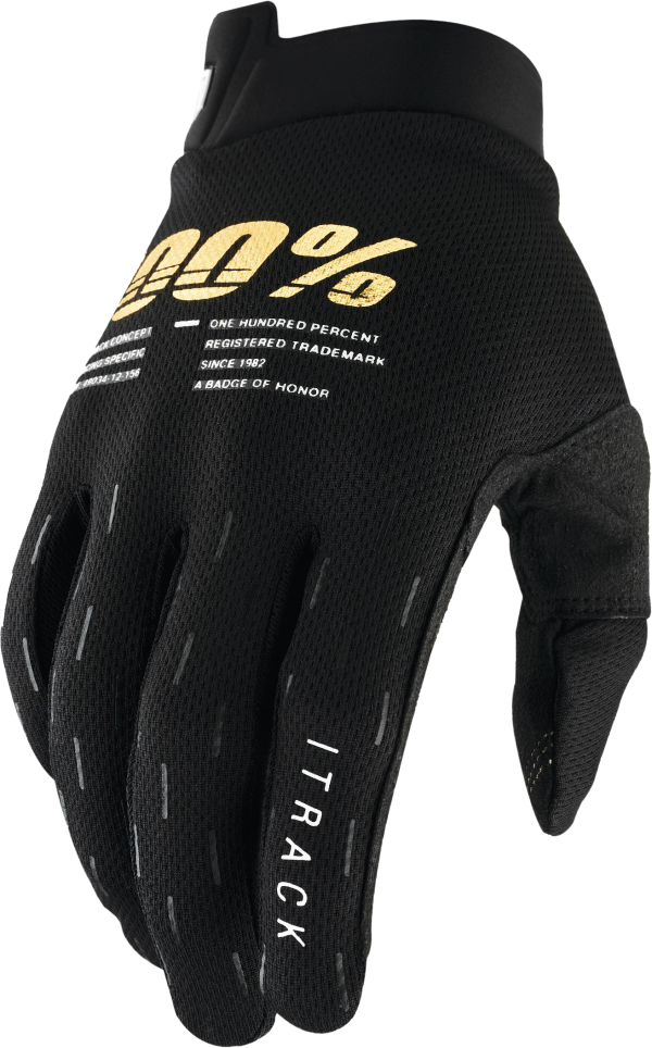 Itrack, Itrack Youth Gloves Black Sm | Complete Connectivity | Ultra-light Materials | Stylish Design | Maximum Comfort and Durability | Seamless Mesh | Thumb Overlay | Clarino™ Palm | Silicone Graphics | Tech-Thread | Gloves, Knobtown Cycle