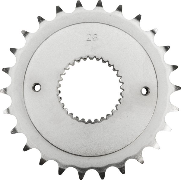 Transmission Sprocket, Transmission Sprocket 256t Big Twin 6 Speed 06 17 | HARDDRIVE 191361169298 | Precision Machined Sprockets for Harley Davidson FLD Dyna Switchback, FLHR Road King, FLHT Electra Glide, FLHX Street Glide, and More | Offset Sprockets for Wider Tires | 1/2&#8243; Offset Available, Knobtown Cycle