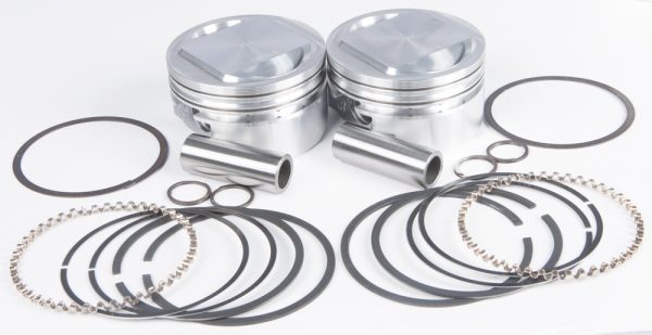 Cast Pistons, KB Pistons Cast Pistons Tc88 To 95ci 10.5:1 .010 for Harley Davidson FLHT FLHR FXD FXST &#8211; 800745152282, Knobtown Cycle