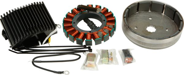 Alternator Kit, Cycle Electric Alternator Kit Softail 01 06 45 Amp &#8211; High Output, Durable, American Made &#8211; $594.49 &#8211; Improve Battery Life &#038; Starting &#8211; Shop Now!, Knobtown Cycle