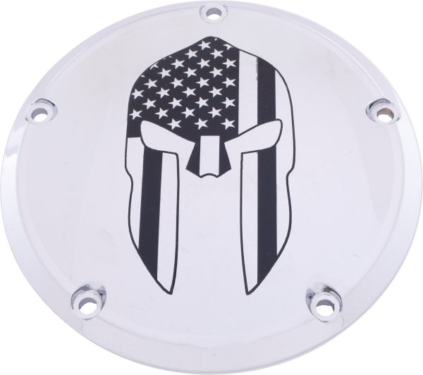 7 M8 Flt/Flh Derby Cover, Spartan Chrome 7 M8 Flt/Flh Derby Cover with Custom Engraving for Harley Davidson FLH and FLTR Models &#8211; 6061 Billet Aluminum, PPG Automotive Paint, Made in USA &#8211; 175.38, Knobtown Cycle