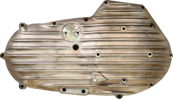 Primary Covers, EMD 656.89 Ribbed Raw 5 Speed XL Primary Cover for Harley Davidson Sportster 883/1200 &#8211; Add a classic custom look to your ride with these EMD outer primary covers. Made of cast aluminum, CNC machined for precise fitment. Replaces OEM cover, fits various Sportster models, Knobtown Cycle