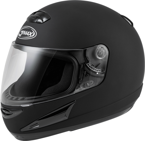 Gm 38 Full Face Matte Black Sm, GMAX GM-38 Full Face Matte Black SM Helmet | DOT Approved with Quick Change Shield and D.E.V.S. Anti-Fog System | Best Value in GMAX Line | Intercom Compatible | 191361038532, Knobtown Cycle