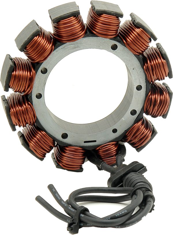 Stator 38 Amp Touring, ACCEL Stator 38 Amp Touring for Harley Davidson FLHRC Road King Classic FLHT FLHTC FLHTCU FLTR Road Glide FLHR &#8211; Precision Machine Wound, High Temperature Insulation &#8211; Limited Lifetime Warranty, Knobtown Cycle