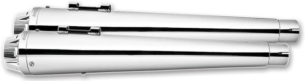 American Outlaw, American Outlaw Slip On 4.5&#8243; Chrome with Chrome Tip for 2006-2016 Harley Davidson FLT/FLH Models | Freedom Performance | Increased Power and Crisp Throttle Response | Made in USA | Not Legal in California | Best Quality and Performance | SEO-Optimized Title, Knobtown Cycle