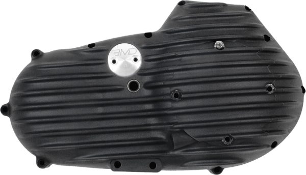 Primary Covers, EMD 682.89 Ribbed Black 5 Speed XL Primary Cover for Harley Davidson Sportster 883 &#038; 1200 &#8211; Custom Look, CNC Machined, Leak-Free Fitment &#8211; Fits 1991-2003 Models &#8211; Primary Covers, Knobtown Cycle