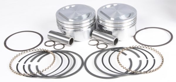 Cast Pistons, KB Pistons Cast Pistons Tc88 To 95ci 10.5:1 .005 for Harley Davidson FLH Electra Glide, FLST Softail, FXD Dyna Super Glide &#8211; 800745152268, Knobtown Cycle