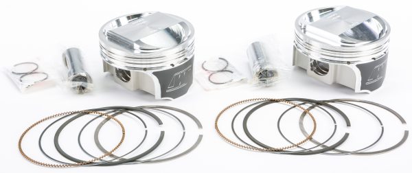 V Twin Piston Kit, WISECO V Twin Piston Kit Twin Cam 88&#8243; 10.5:1 Comp for Harley Davidson FLH Electra Glide, Dyna Super Glide, Softail Heritage Classic, Road King, and more &#8211; High Strength, Low Weight, CNC Finish &#8211; Fits Various Models &#8211; Ideal for High-Performance Riders &#8211; Shop Now!, Knobtown Cycle