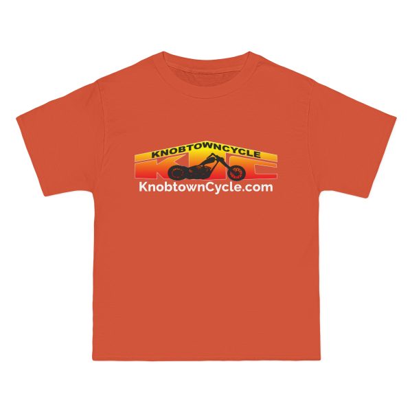 Beefy-T, Beefy-T® Orange Short-Sleeve T-Shirt | Personalized Design | 100% Cotton | S-5XL | Durable &#038; Stylish | Knobtown Cycle Branded Swag, Knobtown Cycle