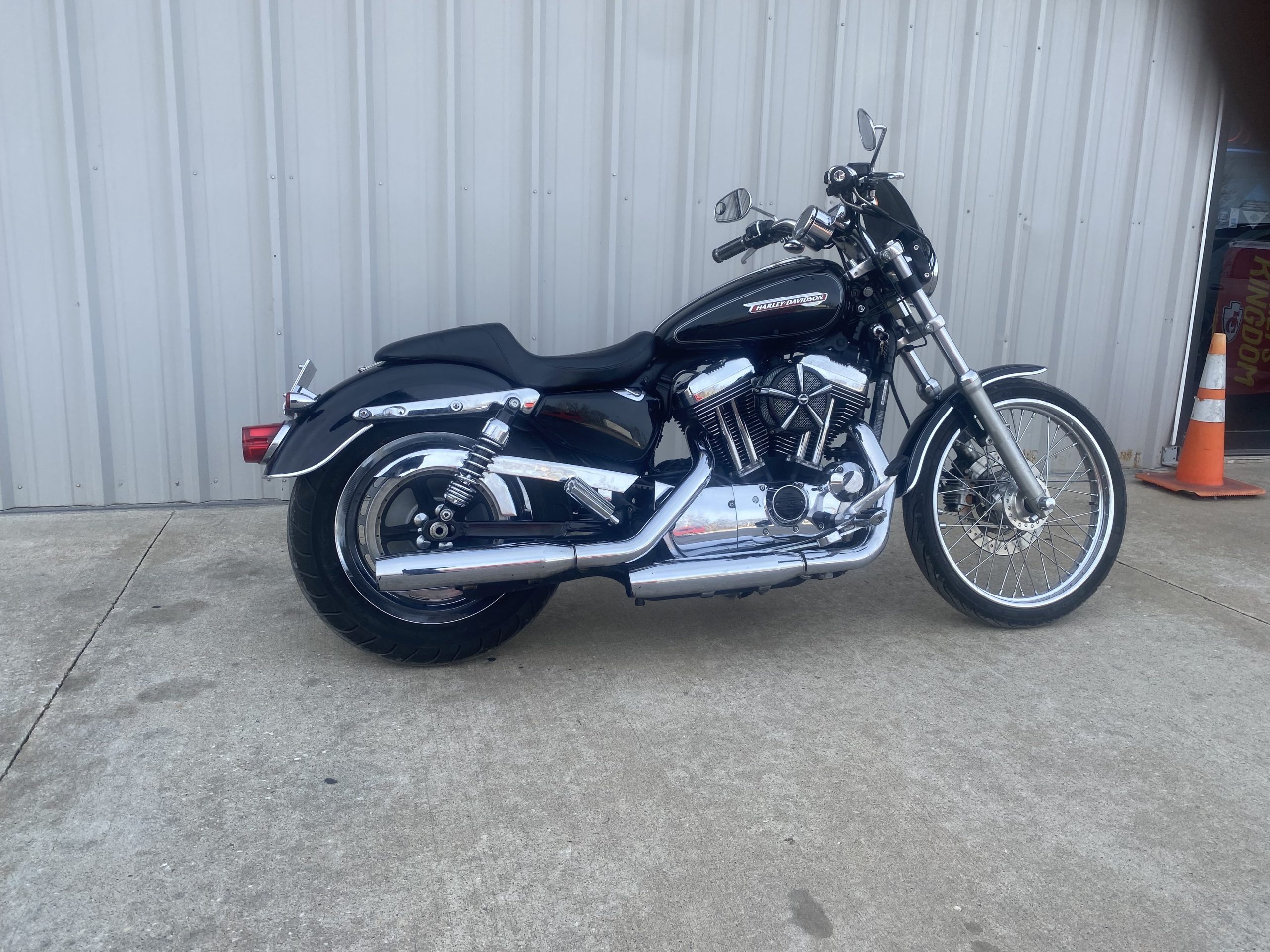 Used Harley Davidson For Sale, Rare Find: Used 2008 Harley Davidson 1200C Sportster in Vivid Black for Sale at Knobtown Cycle &#8211; Only $5,500!, Knobtown Cycle