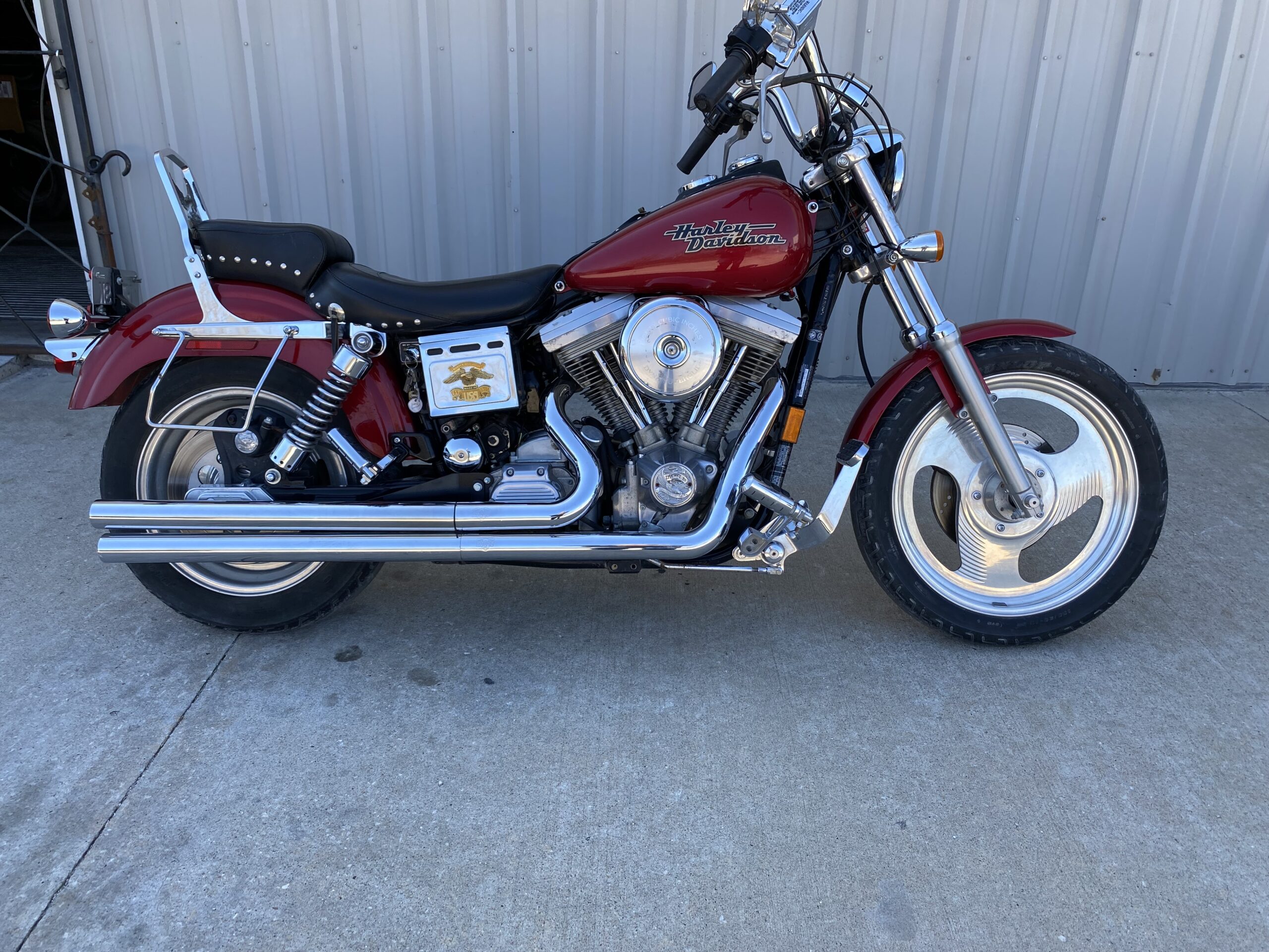1340 ci, SOLD: 1995 Harley Davidson Dyna Super Glide 1340ci &#8211; Low Miles, Below Blue Book Price!, Knobtown Cycle