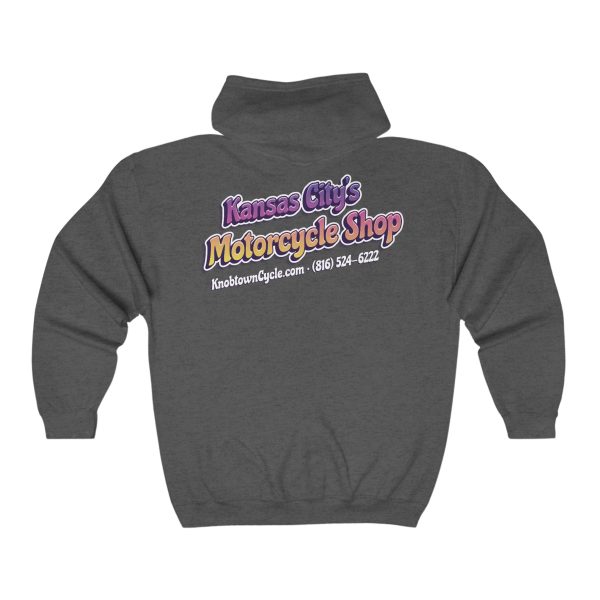 Unisex Heavy Blend™ Full Zip Hooded Sweatshirt - Image 4