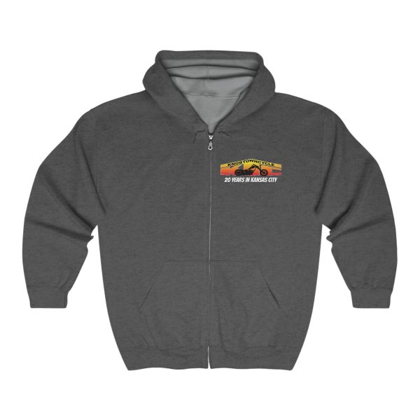 Unisex Heavy Blend™ Full Zip Hooded Sweatshirt - Image 3