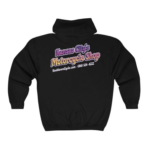 Unisex Heavy Blend™ Full Zip Hooded Sweatshirt - Image 6