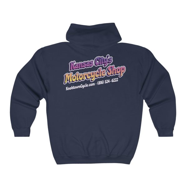 Unisex Heavy Blend™ Full Zip Hooded Sweatshirt - Image 2