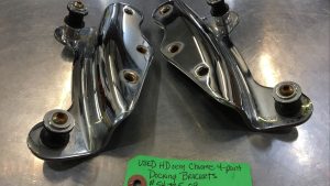 Harley Davidson oem Chrome 4-Point Docking Brackets #54205-09