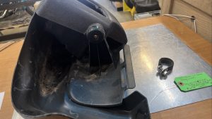 Harley Davidson oem LH Vented Fairing Lower