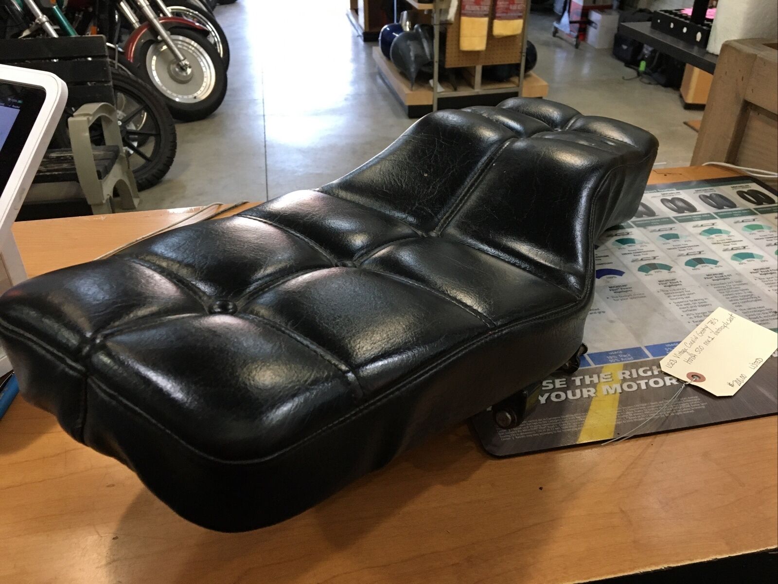 Vintage Corbin Gentry 70 s Honda 500 MK1 Motorcycle Seat