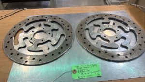 Harley Davidson oem Front Floating Brake Rotors L & R #41808-08