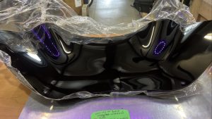 Harley Davidson 14” Black Windsplitter Windshield FLTR
