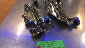 Harley Davidson oem Chrome 4-Point Docking Kit #54205-09
