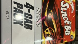 Hot Wheels Since 68 Hot Rods 4-Car Pack 40TH Anniversary #L8807