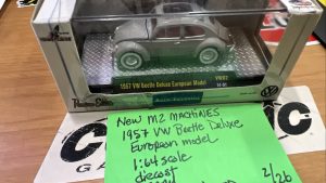 M2 Machines 1957 VW Beetle Deluxe European Model