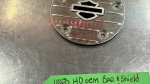 Harley Davidson oem Bar & Shield Twin Cam Timer Cover