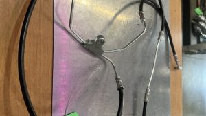 Harley Davidson oem Dual Disc Front Brake Line W/ABS #40612-09F