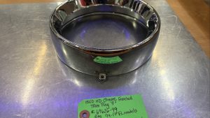 Harley Davidson Chrome Frenched Trim Ring 7” #69626-99