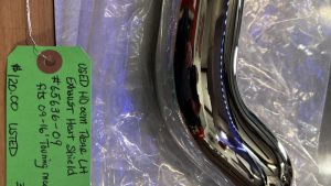 Harley Davidson oem Rear LH Exhaust Heat Shield #65636-09