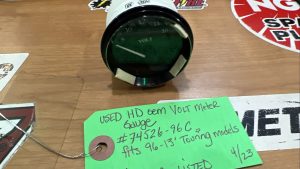 Harley Davidson oem Volt Meter Gauge #74526-96C