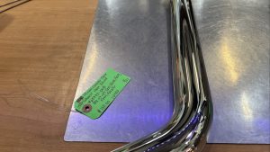 Harley Davidson oem Chrome Front Exhaust Heat Shield #65732-00B