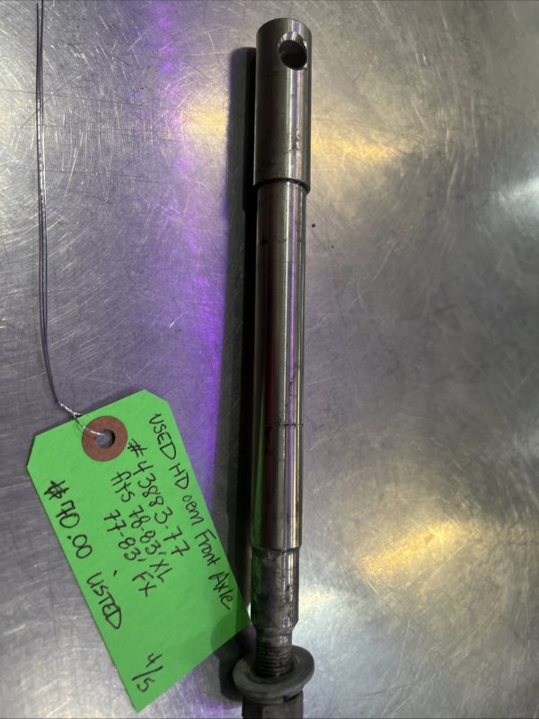 Harley Davidson oem Front Axle #43883-77 - Image 5