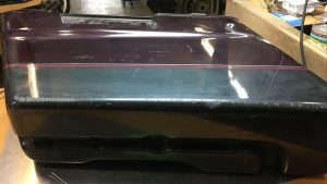 Harley Davidson oem LH Saddlebag Bottom #90753-93